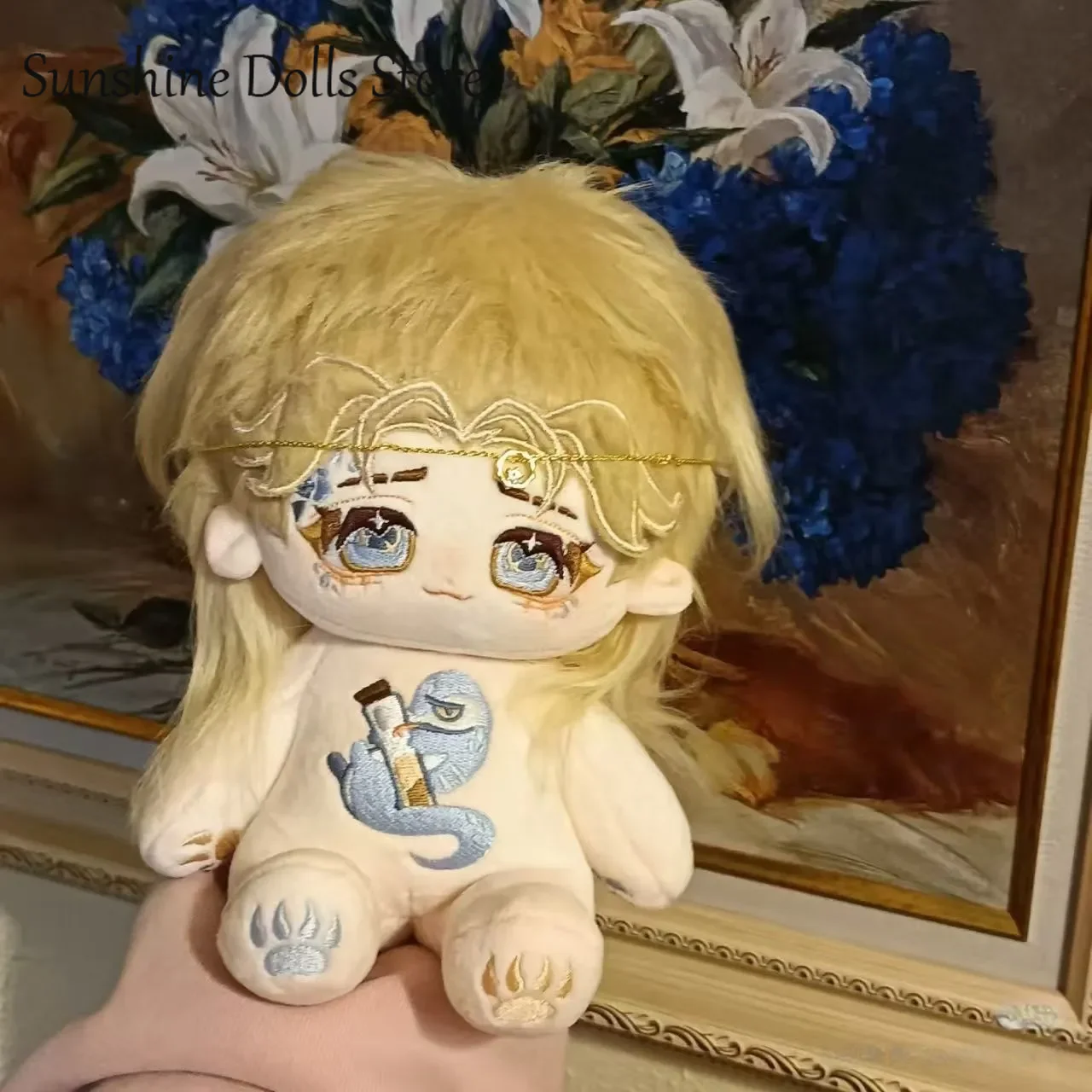 

Аниме Identity V Luchino Diruse Professor, милая плюшевая кукла, набивка тела, одежда, хлопковые плюшевые фигурки, рождественский подарок 20 см