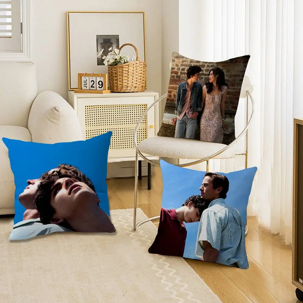 Movie Call Me By Your Name Cushion Cover Pillowcase Upholstery Sofa Throw Pillow Home Decor Pillowcas
