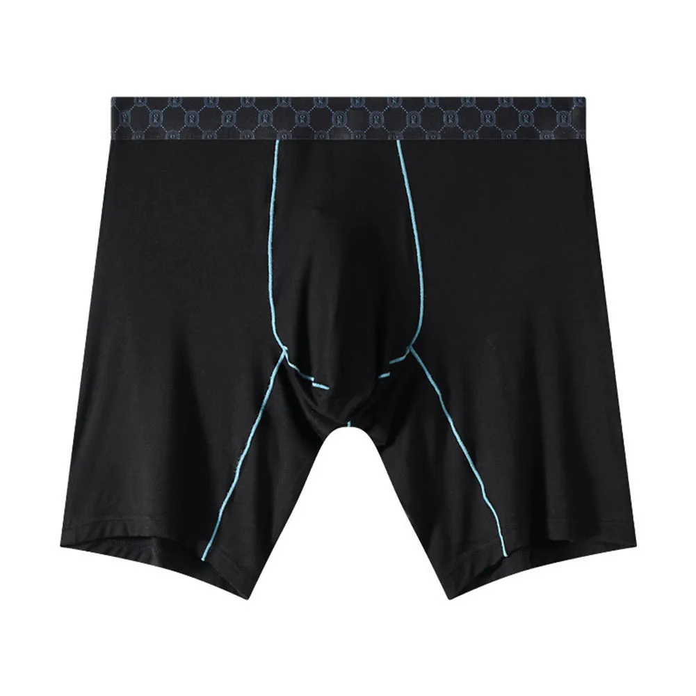 

Men's Panties Mid-rise Shorts Underwear Long Leg Bulge Pouch Lingerie Breathable Boxershorts Quick Drying Underpants Trunks