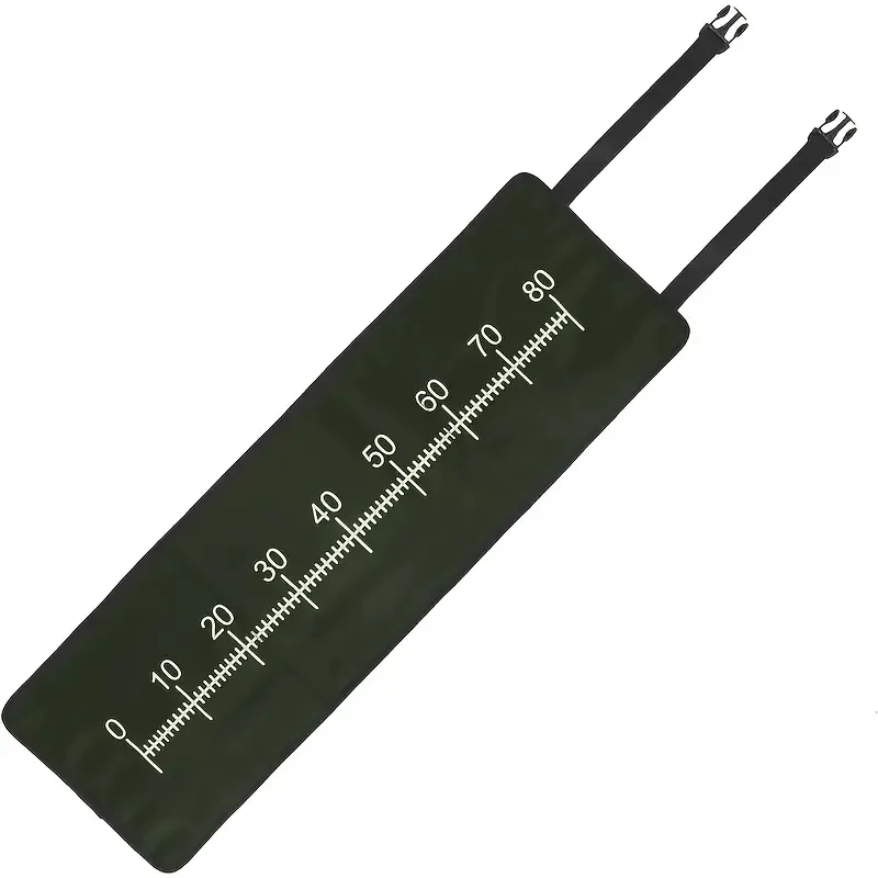 Outdoor-Ready, Beginner-Friendly Folding Fishing Mat with Built-In Tape Measure - Durable Nylon, Multi-Color, Ideal for Carp & T