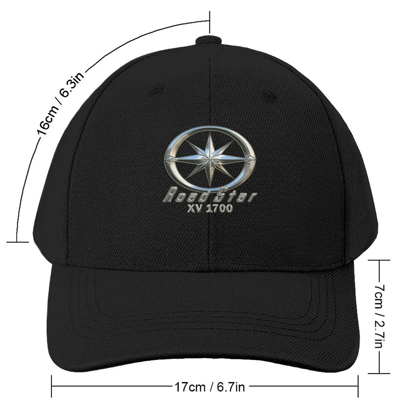 Road Star XV 1700, Star Logo Baseball Cap funny hat Beach Bag Men Luxury Brand Women's