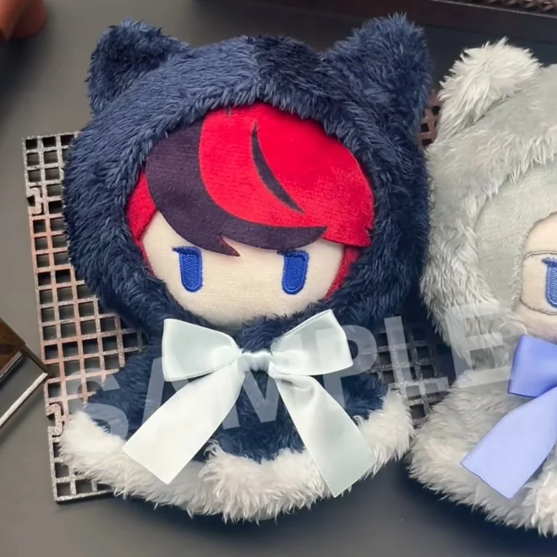 In Stock Japanese Anime Cape Plush Doll Removable Cape Palm Size Mascot Mystery Box Collectible Gift Desktop Decor Cute Soft Toy