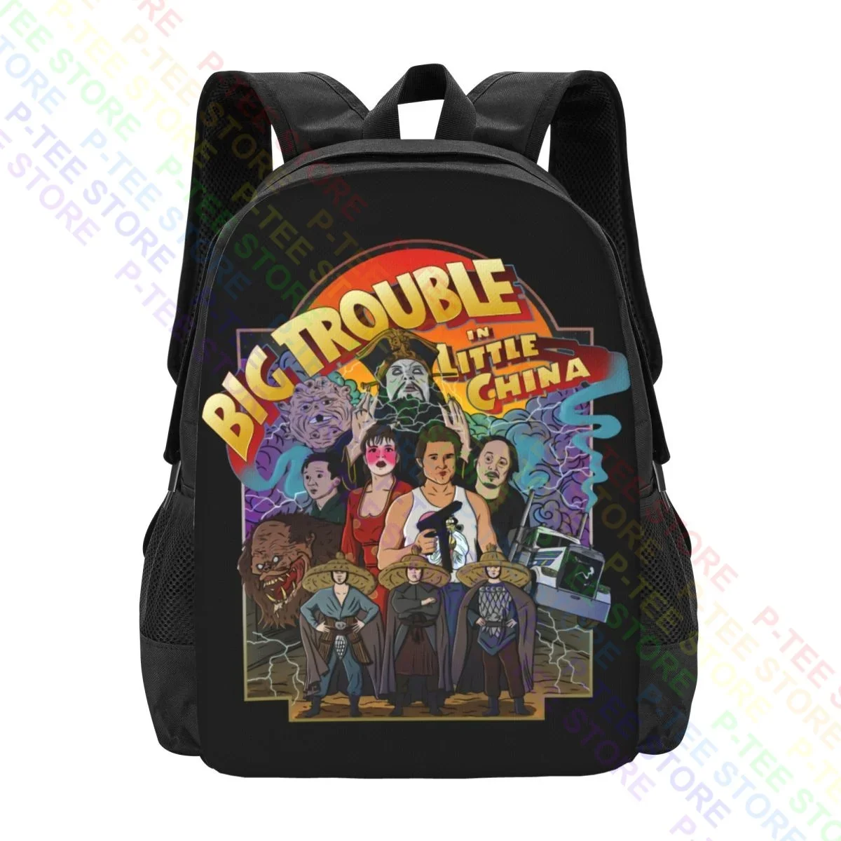 R1 Big Trouble In Little China Squad Jack Burton David Lo PanBackpack Large Capacity Fashion Personalised