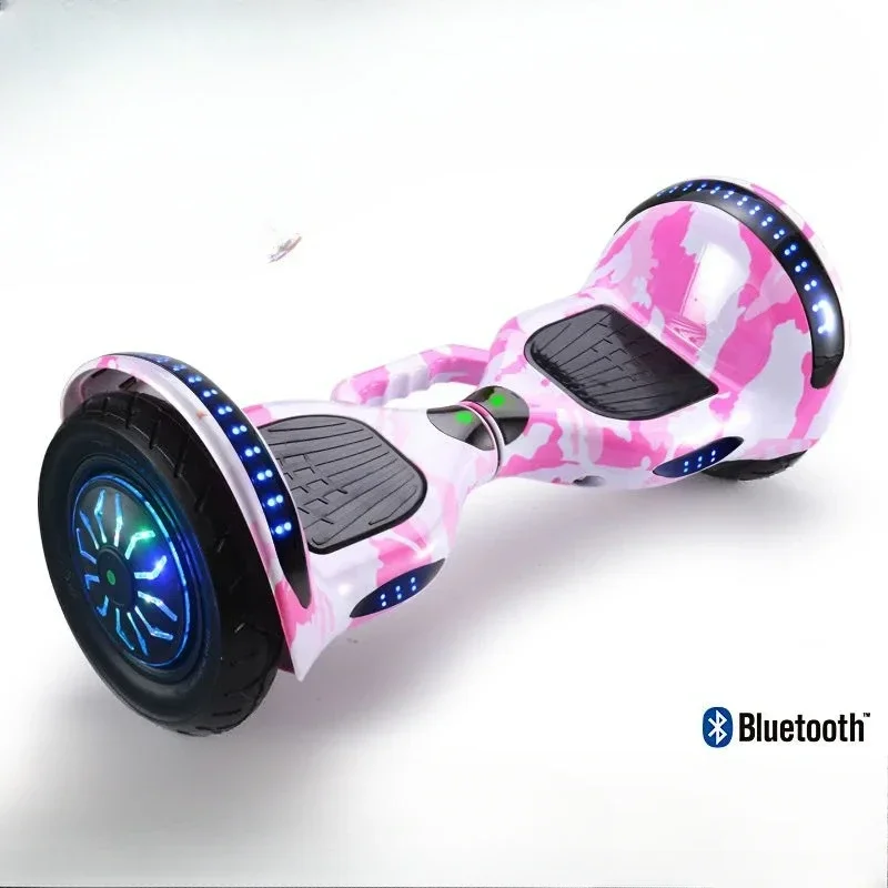 China Customized two wheel smart balance electric scooter 10 Inch  36V hoverboard electrique for kids 6-12