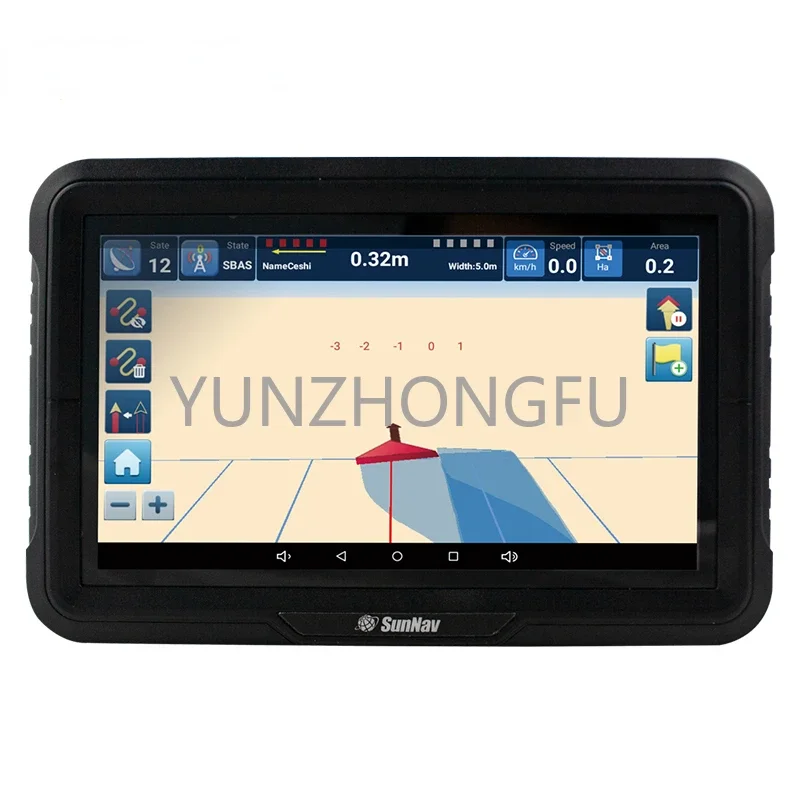 Ag70 Sunnav Tractor Guidance System High Precision Agriculture Gps & Equipment