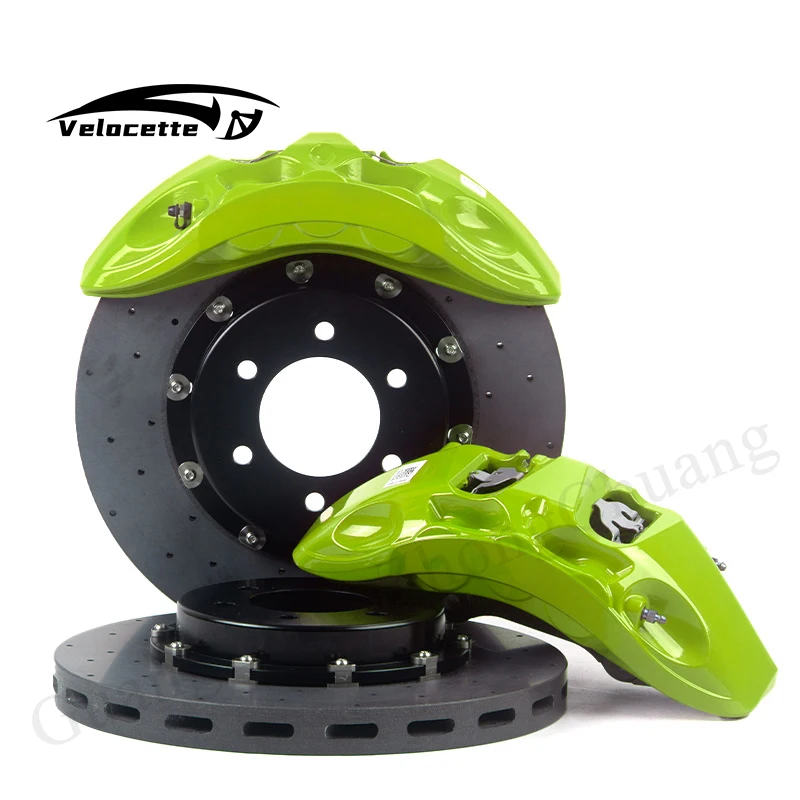 

Upgrade 6Pot 9N Racing Brake System Carbon Ceramic Disc Big Brake Kit With Brake Calipers For Audi S4 B8 B9 Rs4 A7 S7 C7 Bmw F80