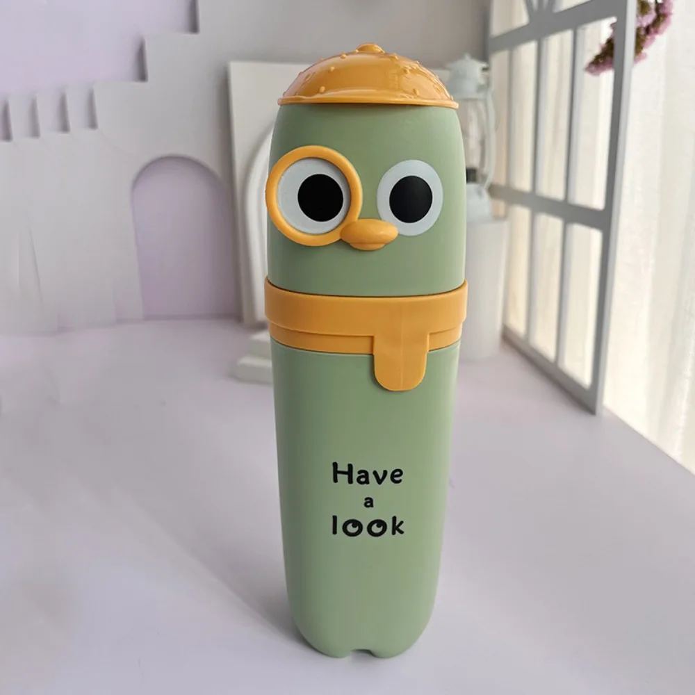 Plastic Toothpaste Storage Cup Capsule Box Waterproof Cartoon Toothbrush Case Seal Design Mouthwash Cup Toothbrush Holder Travel