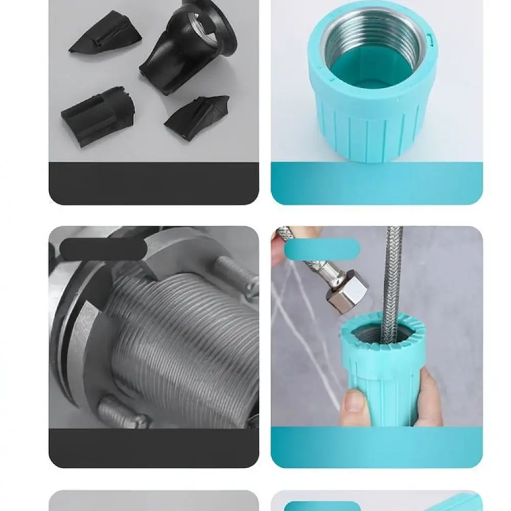 Universal Kitchen Sink Faucet Base Nut Quick Mount Tool Anti Loosening Fixer Accessory For Cold Hot Water Tap Hardware