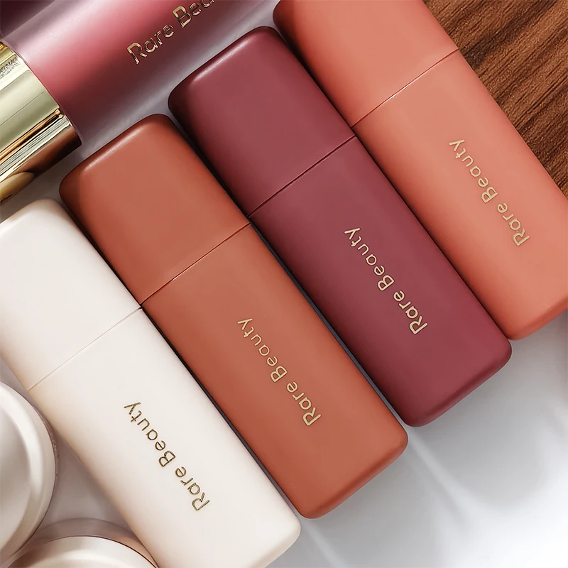 Rare Beauty New Butter Lip Balm Moisturizing Plumping Lip Gloss Liquid Powder Blusher Long Lasting Natural Highlight Cosmetic