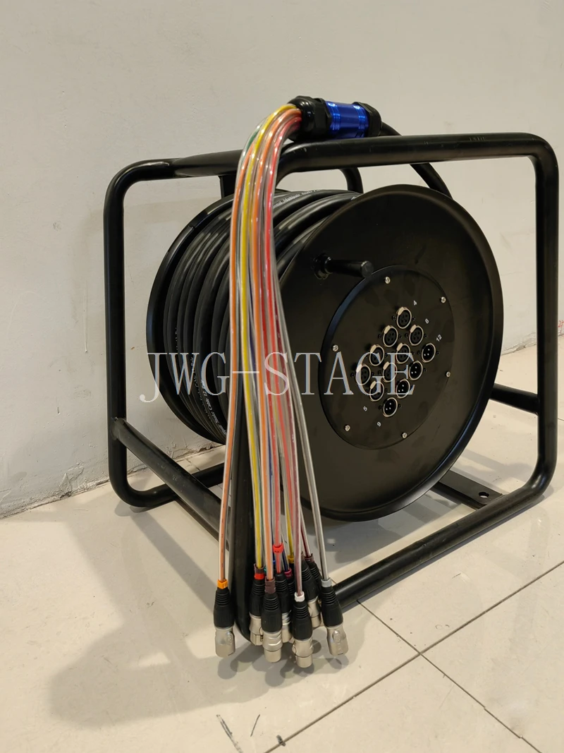 8/12/16/24 Stage Audio Signal Cable Car Lighting And Audio Cannon Connection Line