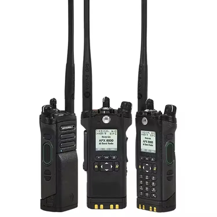 APX8000 Original P25 Portable Wireless Handheld Walkie-Talkie High 1000 Channel FM 8W GPS Enabled Long Lasting Public Intercom