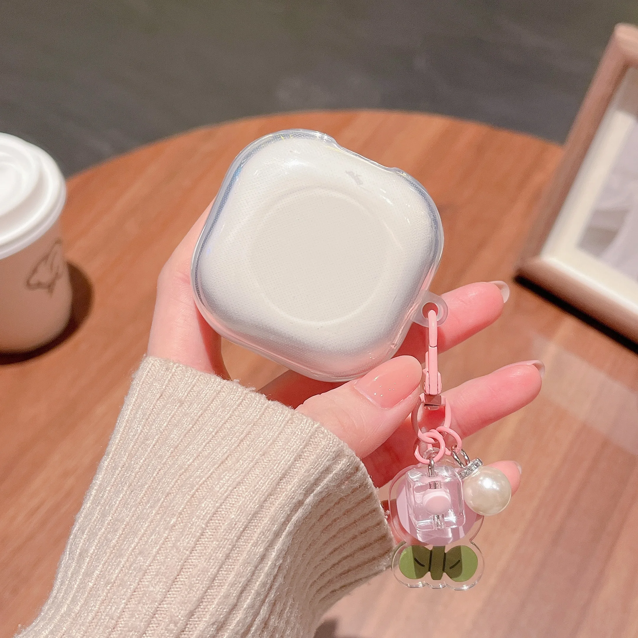 لسامسونج غالاكسي براعم لايف 2 برو 2 FE حافظة قوس قزح زهرة القوس نظارات KT ثلاثية الأبعاد دمى بولي يوريثان حقيبة سماعة الاذن اكسسوارات غطاء