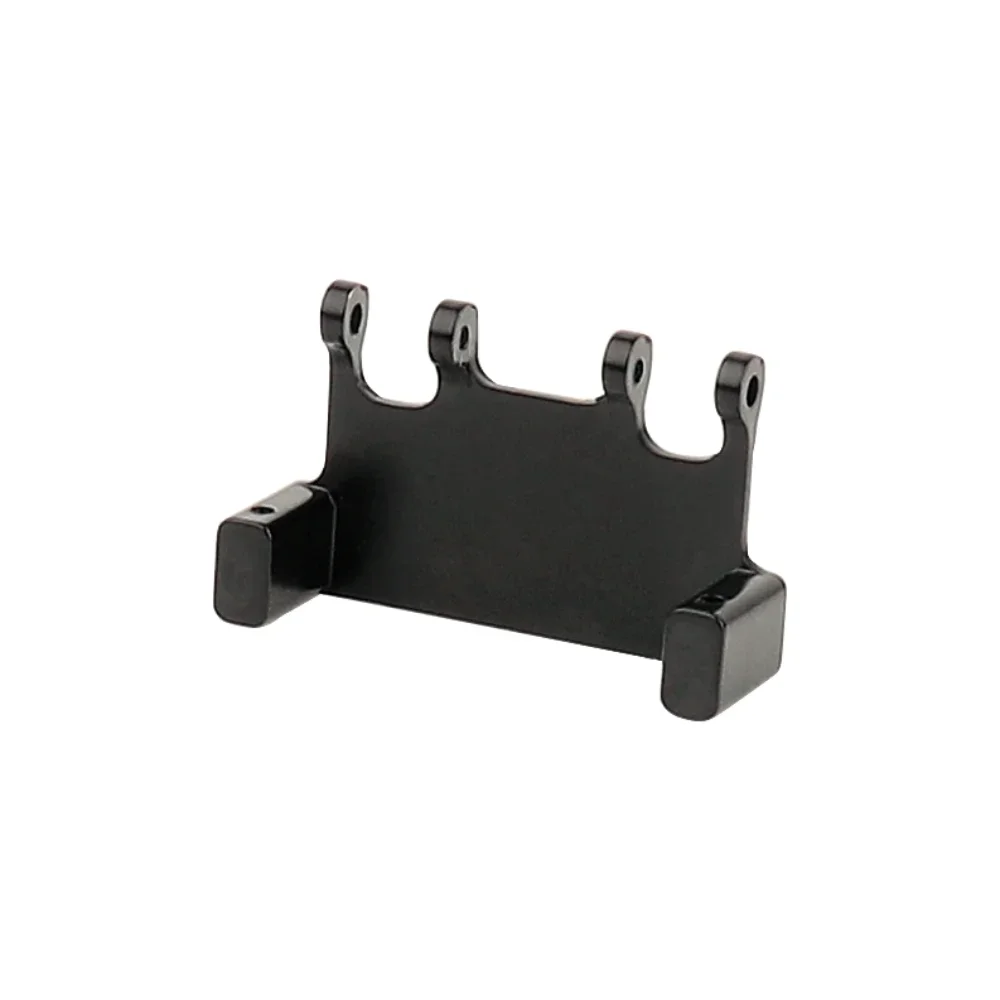 1pc All Brass Black Coating Servo Mount for Axial 1/24 AX24 Car ( Fit For Stock Emax Servo) Truck Model Metal Upgrade Parts