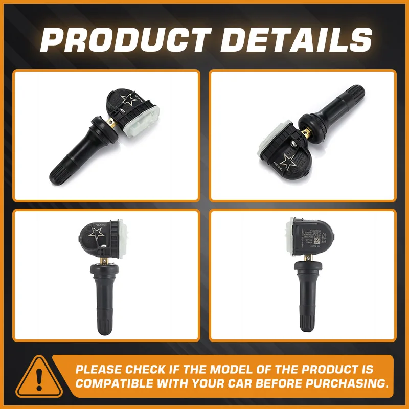 เซ็นเซอร์ความดันยางสําหรับ Chevrolet Traverse 2016-2019 TPMS Chevy Express 2018-2020 Chevy Impala 2006 2013-2016 Chevy Cheyenne