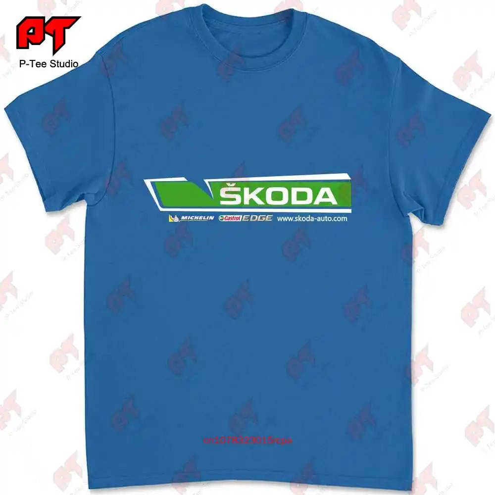 Skoda Motorsport Rally Fabia Wrc S2000 Racing Sport Car 2018 t-shirt 5SIA