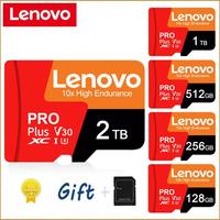 Lenovo Memory Card 128GB Micro Card Class 10 256GB U3 4K Ultra 1TB 2TB High Speed 512GB 64GB Cartao De Memoria For Camera PC