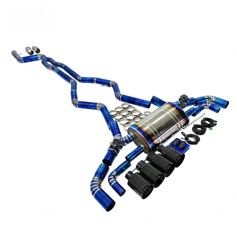 

Performance Titanium Valvetronic Exhaust Catback System For BMW 3 Series G20 B58 M340I 3.0 Exhaust