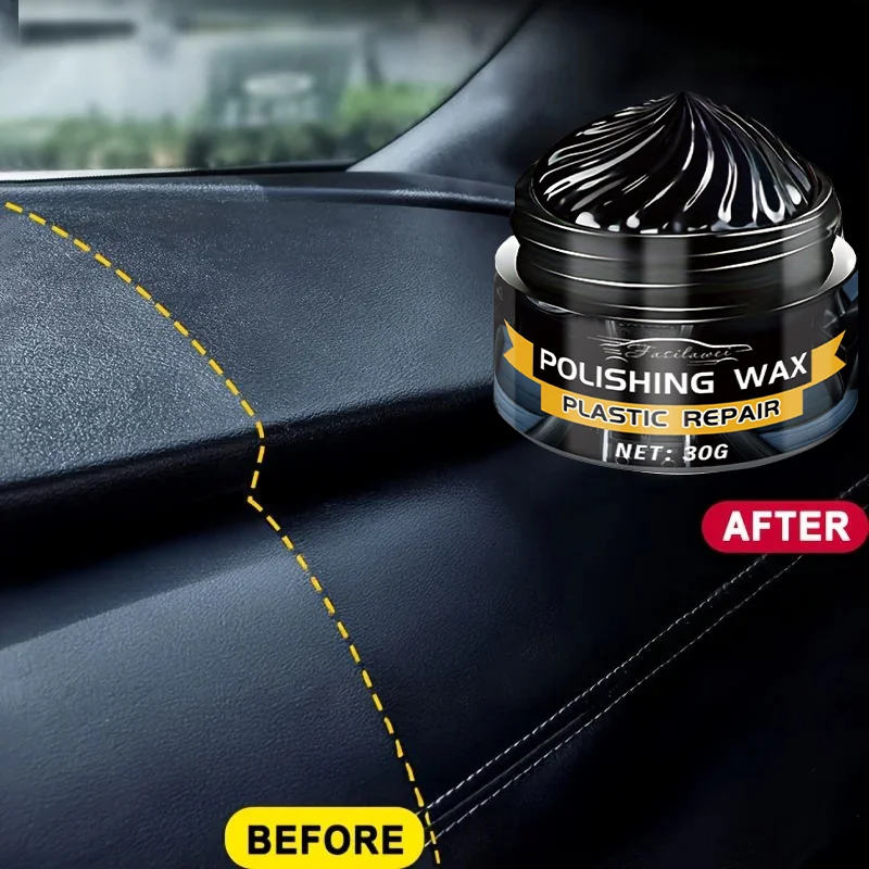 

Универсальный воск для ремонта кожи и пластика — восстанавливающий крем для салона автомобиля для ухода за кожей/пластиком/резиной