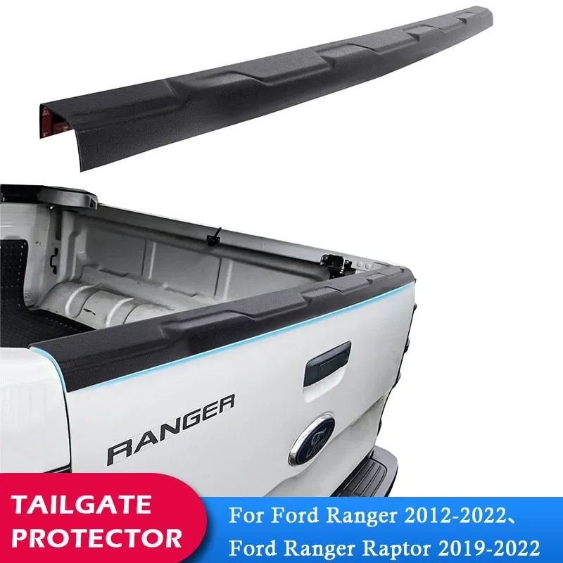 Accesorios para coche, Protector de cubierta de puerta trasera embellecedor de camión para Ford Ranger 2020-2022 Wildtrak XLT XLS XL, estilo de