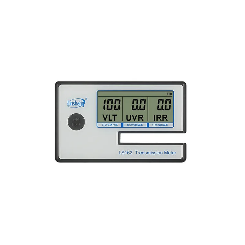 LS162 Window Film Transmission Meter Measure and Display UV Visible and Infrared Transmission Values Transmittance tester