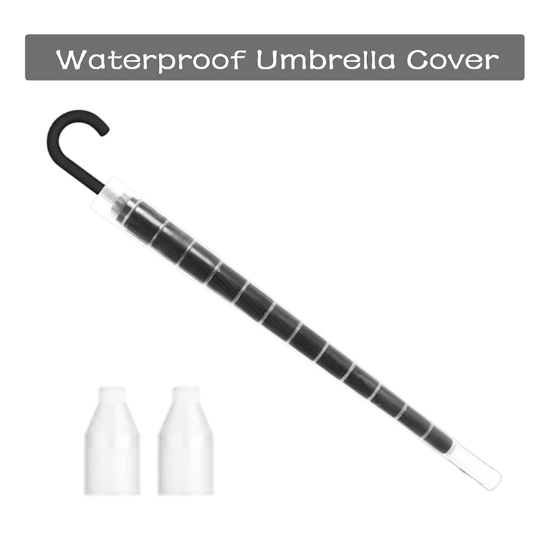 1PC Umbrella Parts No Drop Water Jacket Waterproof Umbrella Cover Can Install Stay Umbrella Upper Drip-proof Cover Wet Ground