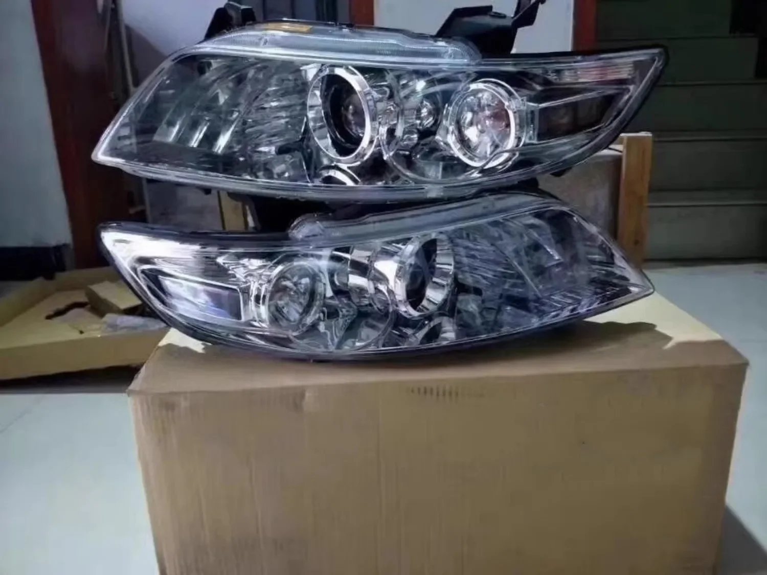 المصباح الأمامي للسيارة لسيارة إنفينيتي FX35 04-08 ضوء النهار الجري DRL مصباح الرأس إشارة الانعطاف منخفضة عالية الشعاع