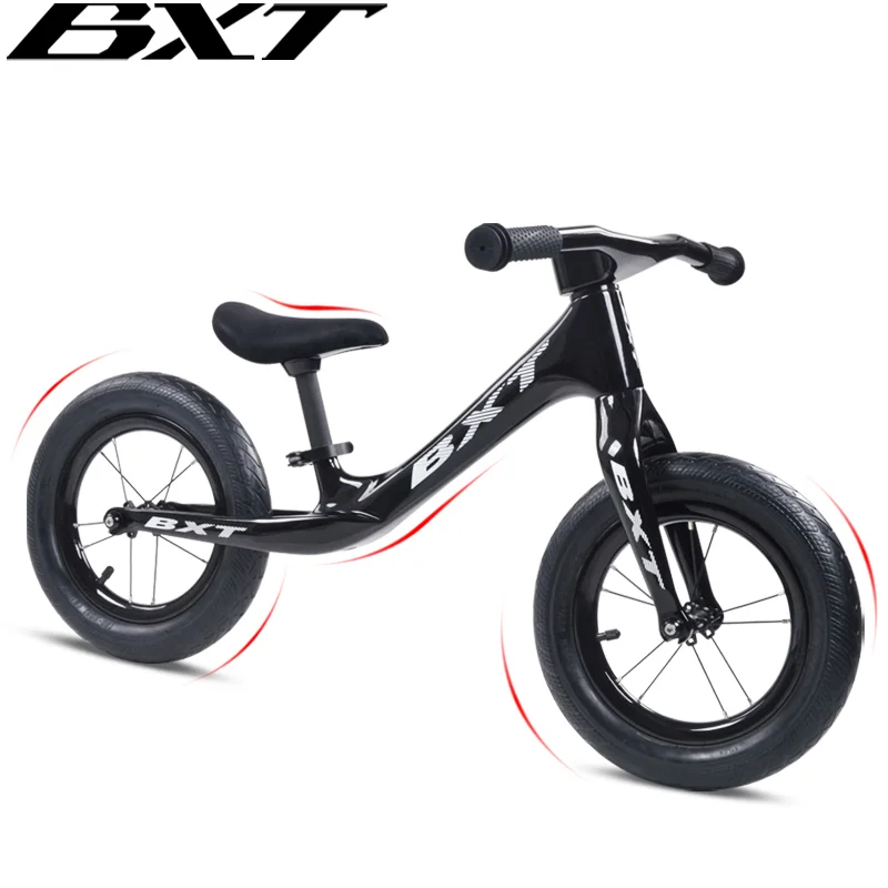 12 Inch Kids Balance Bike Carbon Complete Bicycle For Kid Small Size  Children Running Bike Slide By Feet Unisex Kids Push Cycle