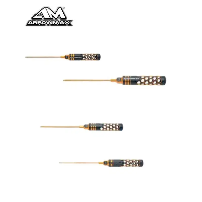Original ARROWMAX AM-419130 AM-419125 AM-419120 AM-419130 Allen Wrench 1.5/2.0/2.5/3.0 x100mm Limited Edition Rc Tool