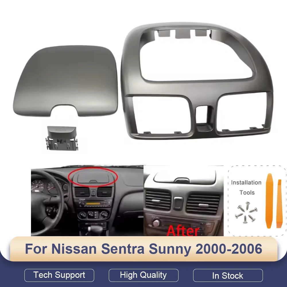 エアコンベントアウトレットパネル日産セントラサニー-2000-2006-682605m002-車の-ac-ダッシュベントグリルフロント交換