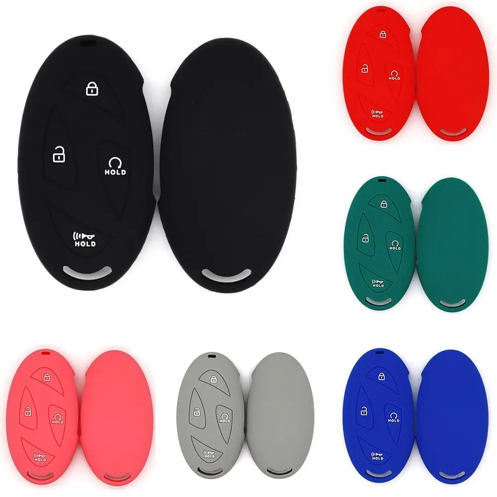 Silicone Car Key Case Replacement Easy to Install Key Fob Cover for Hyundai IONIQ 6 Grandeur GN7 Kona Ev 2024 lonic 6