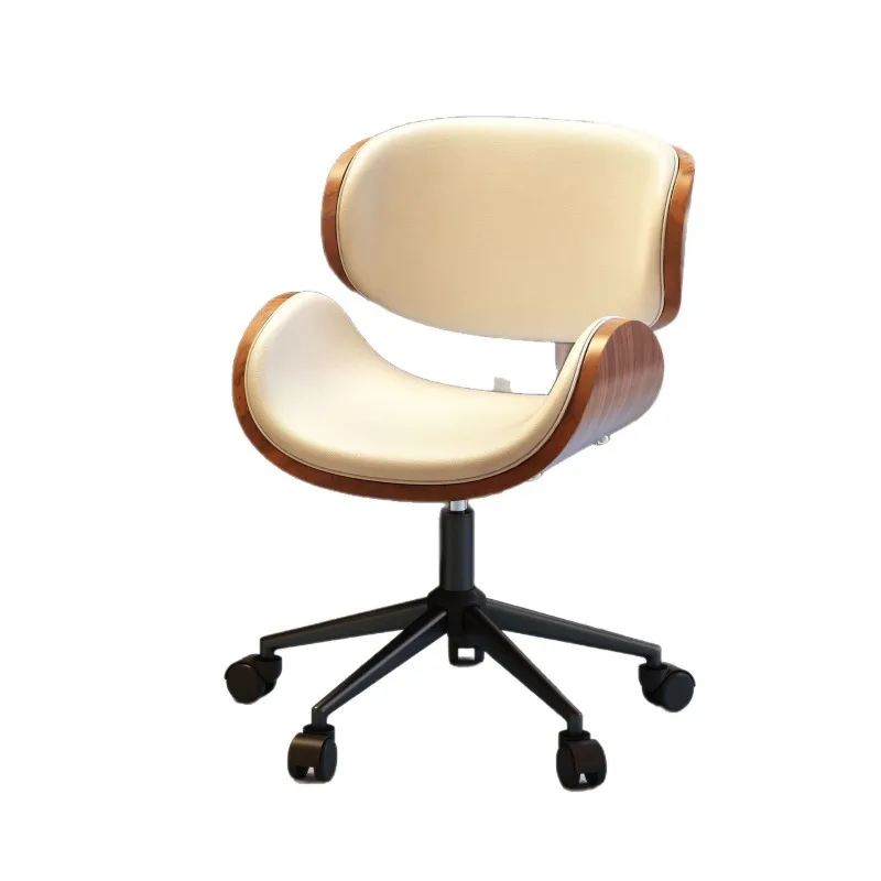 Home chair, retro style simple and comfortable leisure chair, liftable chair