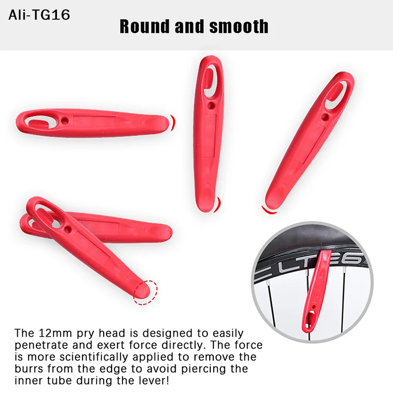 【Ya16】()3Pcs 2025 New Bicycle Tyre Tire Lever Ultralight Wheel Repair Tool MTB Mountain Bike Road Tire Spoon Cycling Accessories