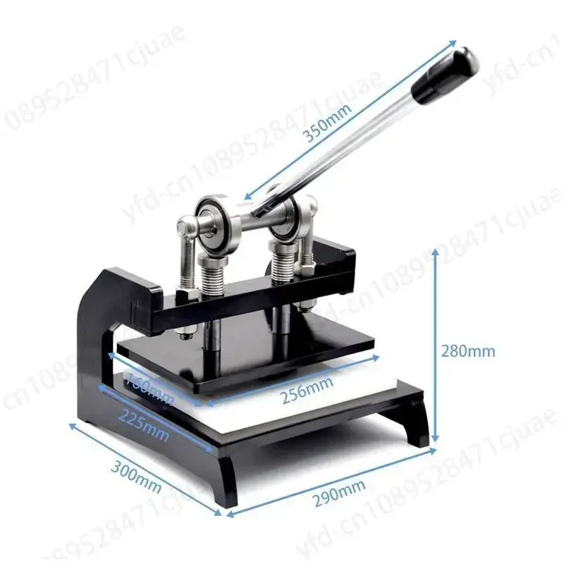 Multi-function manual press  knife die cutting  leather cloth cutting  punching machine embossing