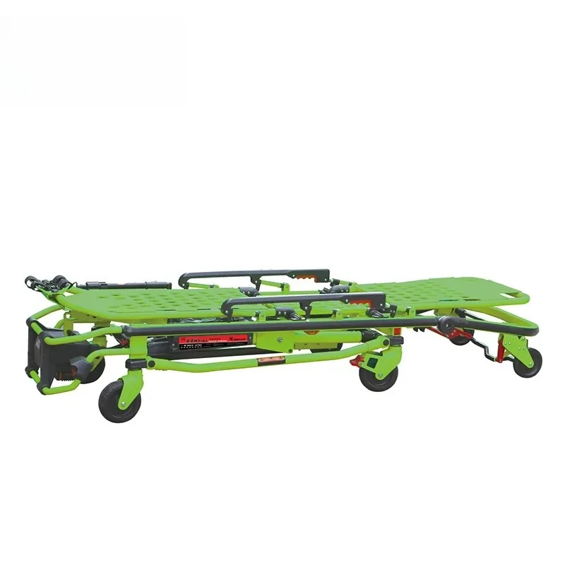 MT Hospital Emergency  Automatic electric Loading Ambulance Stretcher Medical Rescue First Aid hospital emergency Trolley