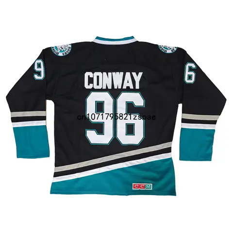 Maillot Charlie Conway America Anaheim maillots de hockey sur glace rétro 13 maillot Teemu Selanne 35 maillot Jean-Sebastien Giguere nous M-3XL