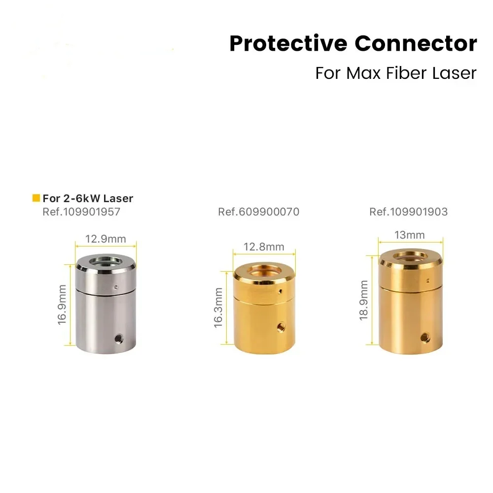 Imagem -05 - Protetora Connector Lens Group For Fiber Laser Source Raycus e Max Ipg Qbh 1.5kw 3kw Fibra 6kw Laser Source