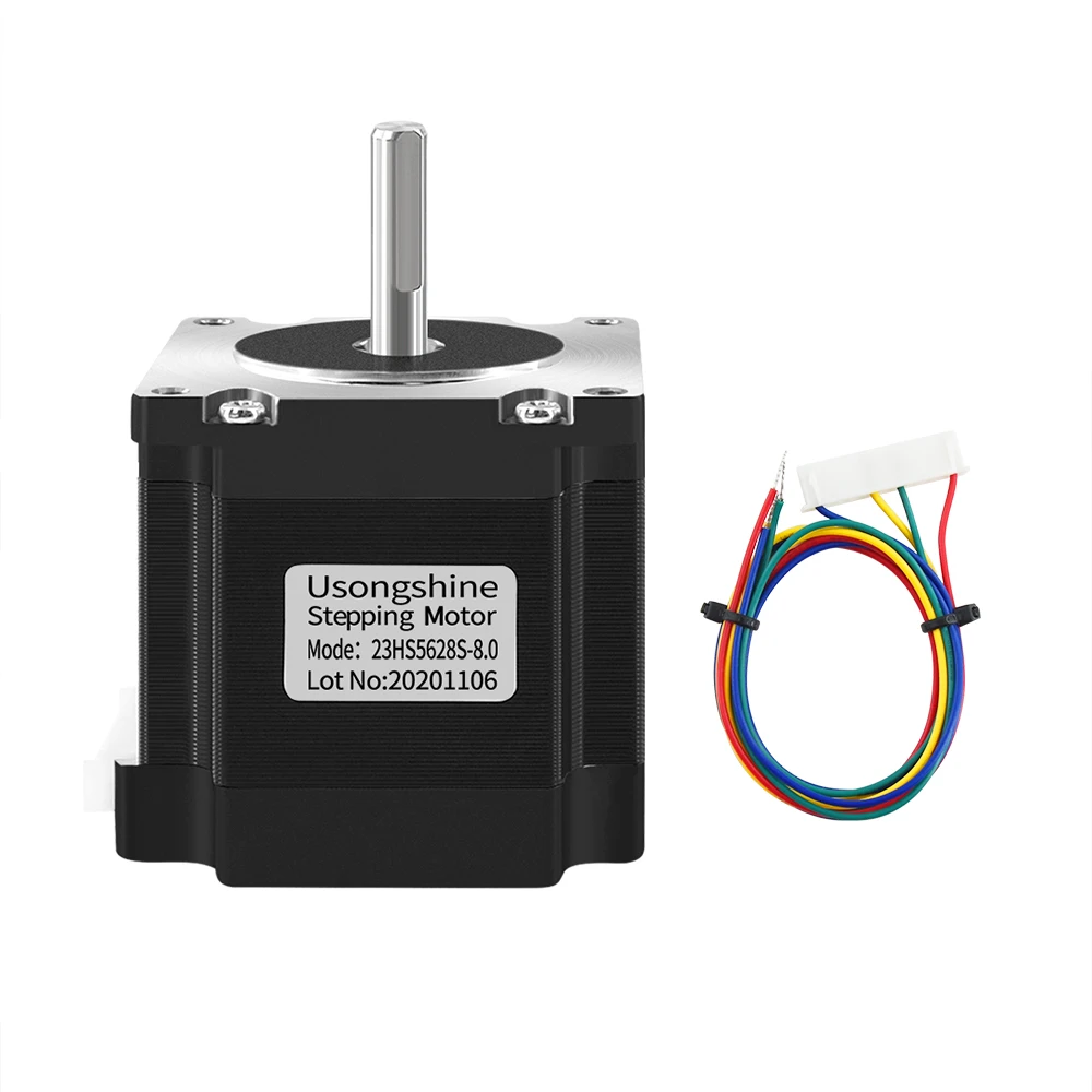 Twotrees Kit CNC Complet Nema 23 5628 – 4x Moteurs Pas à Pas 8.0 Nm + 4x Drivers TB6600 + Bouclier CNC V3.0 + Endstops – Idéal Pour Graveur Laser & Routeur DIY
