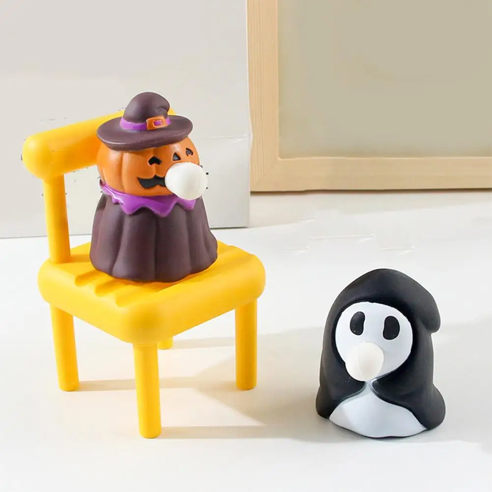 Juguetes de burbujas para apretar para Halloween, calabaza creativa para aliviar el estrés, regalo encantador, juguete único para pellizco de descompresión