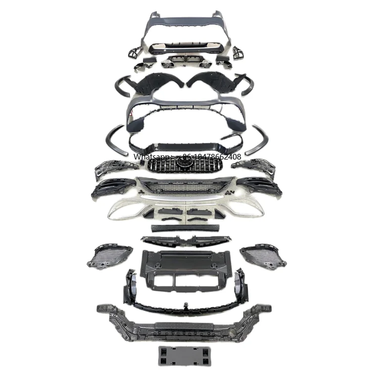 

Custom Front and Rear Bumper and Bumper Components for the Upgraded and Modified GLS63 Model of the GLS Class X167