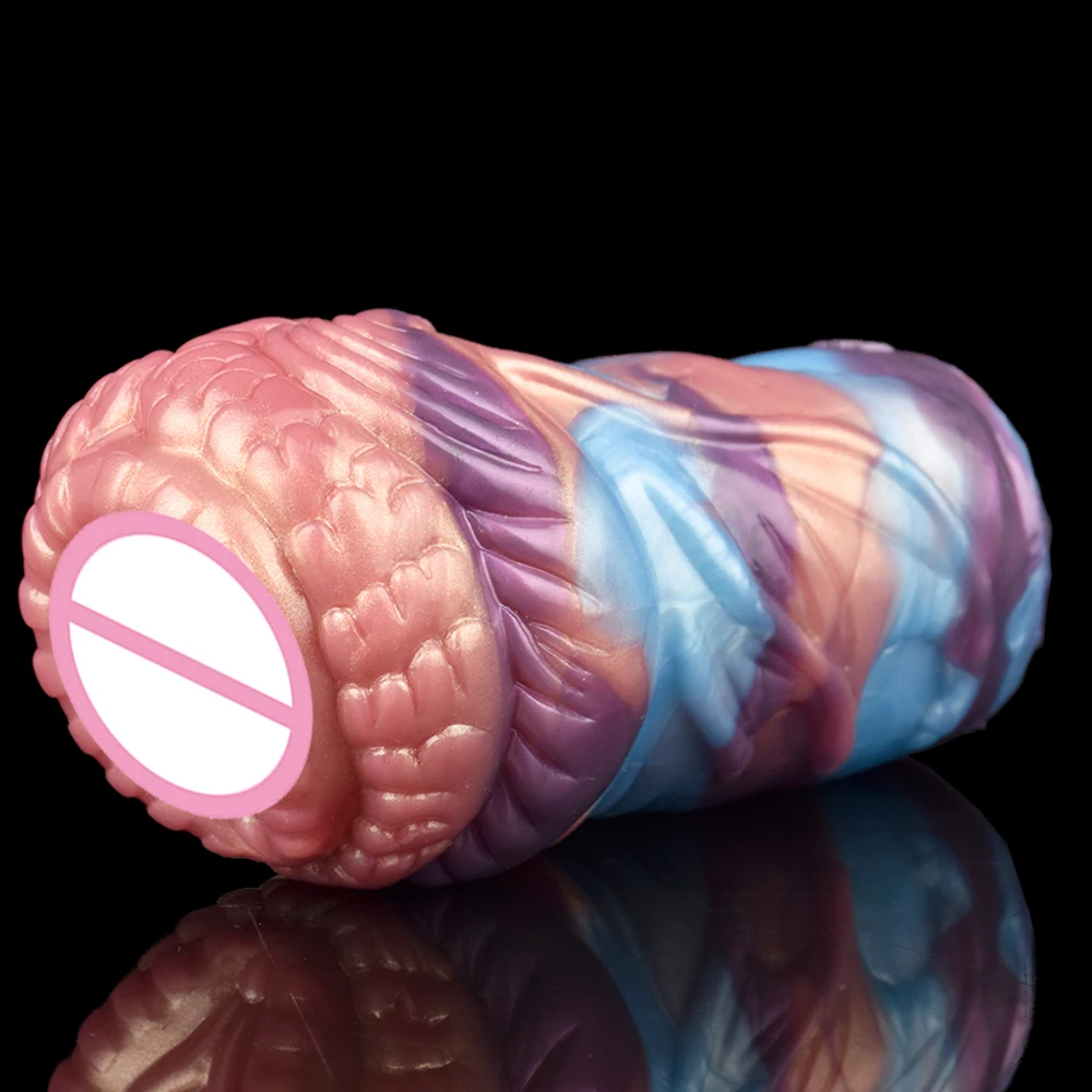 GEEBA Lifelike Animal Pussy Silicone Male Masturbator Fantasy Male Masturbation Sleeve Men Penis Onahole Adult 18+ Sex Toys Shop