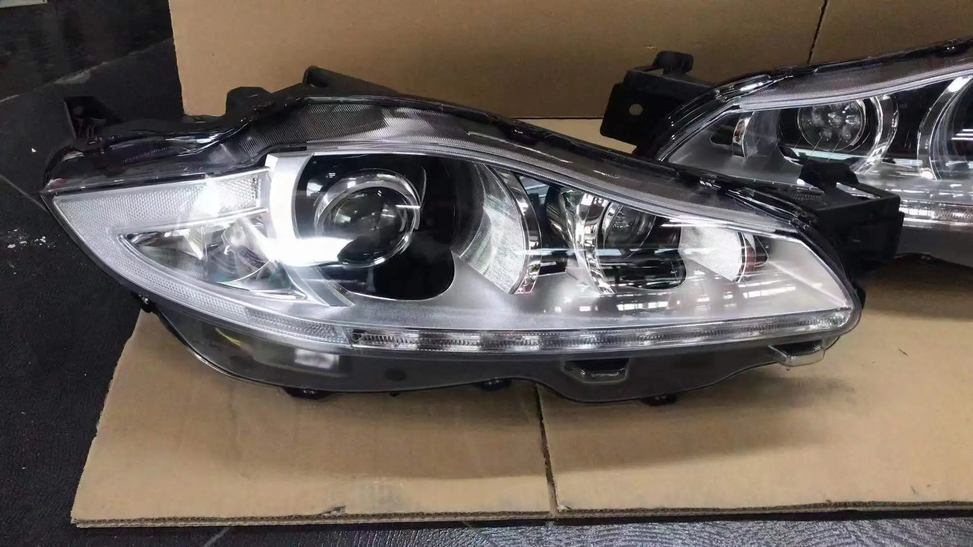 headlight front lamp drl for jaguar xj 2015