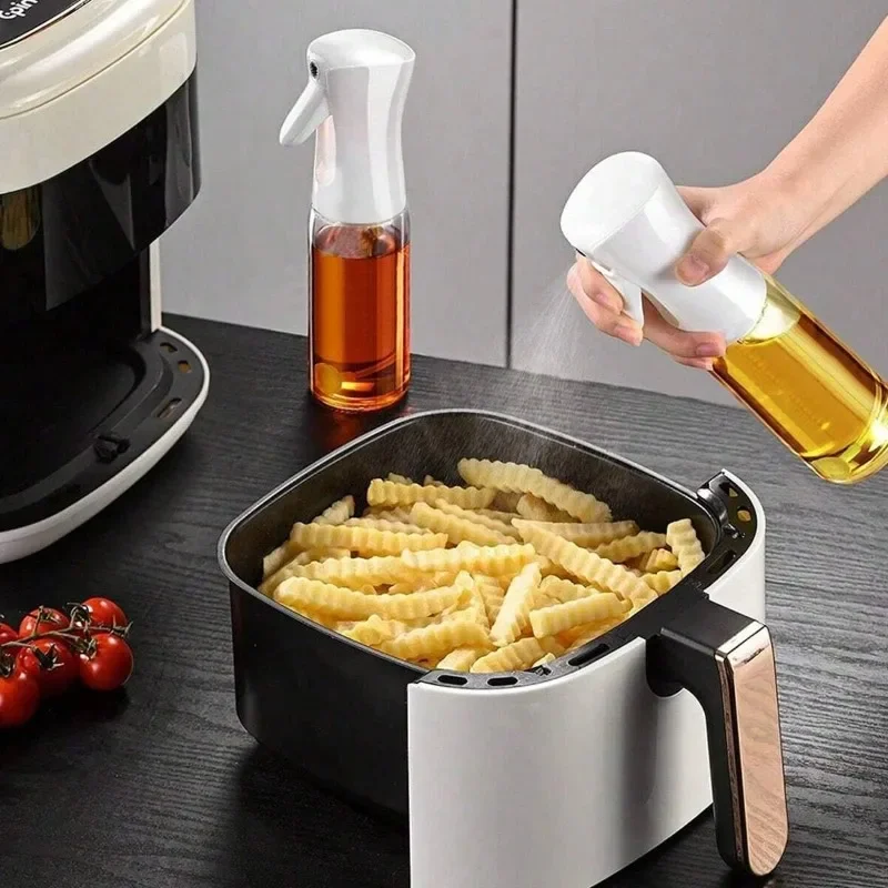 300ml Plastic Spray Oil Sprayer Bottle Spray Oil Dispenser Oil Jar Cruet BBQ Kitchen Baking Vinegar Soy Sauce Sprayer Containers