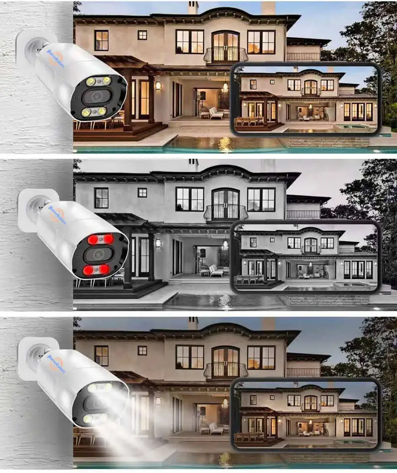 ระบบกล้องวงจรปิด Jianvision 16 ช่อง 4K แบบครบวงจร รองรับ PoE สำหรับภายใน/ภายนอกอาคาร ตัวกล้องโลหะ เชื่อมต่อผ่านเครือข่าย IP CCTV กันน้ำระดับ IP66 พร้อม NVR สำหรับบันทึกข้อมูล