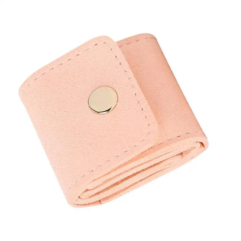 31BB Stylish Jewelry Storage Synthetic Leather Soft Interior Protective for Earrings Rings