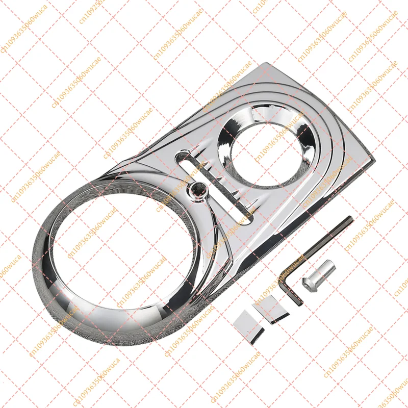 Motorcycle Dashboard Insert Cover Trim, Compatible for Harley-Davidson Dyna, Softail Deluxe, Fat Boy, Heritage & Springer
