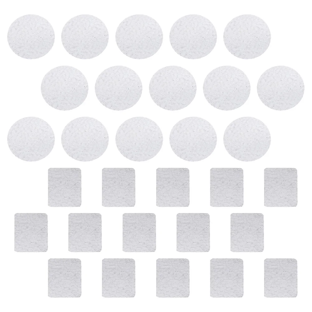 30 Pcs Magnet Disk Adhesive Metal Stickers Circle Round Eyeshadow Palette Accessories Accessory for Tray