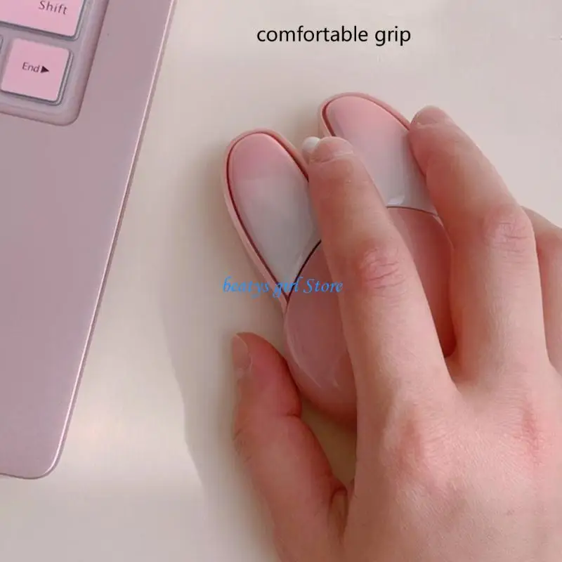 

C7AB Funny Bunnies Mouse with 2.4Ghz and Bluetooth-compatible for PC Laptop