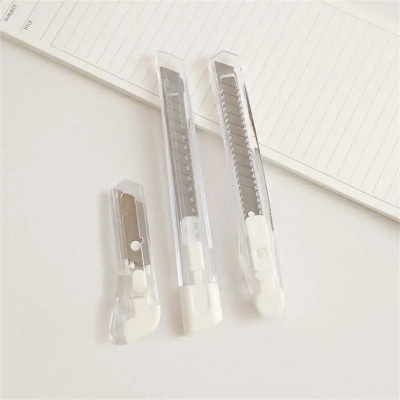 Unpacker Art Knife Ins coltello espresso senza impronte semplice coltello artistico per studenti coltello di carta trasparente