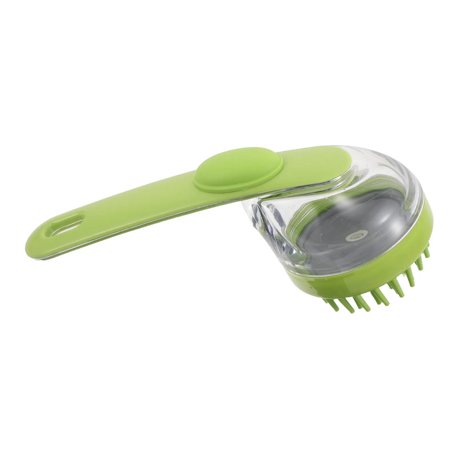 Shampoo Scalp Brush Elongated Handle Press Dispensing Hair Massager Shower Brush for Dandruff Removal Shampoo Scalp Massager