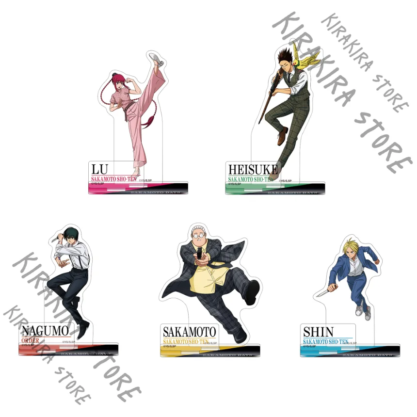 

SAKAMOTO DAYS Asakura Shin Cosplay Acrylic Stand Plate Nagumo Yoichi Sakamoto Tarō Anime Indicative Board Ornaments Gifts